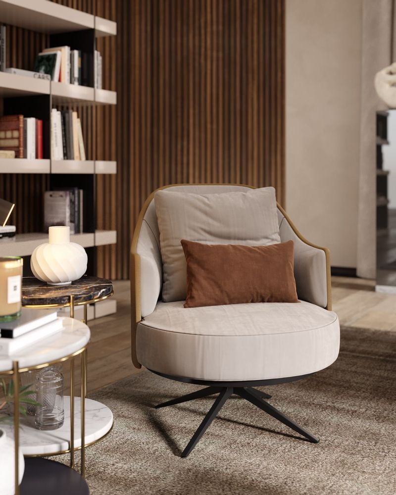 Design objects - FLAMINGO Armchair - PRADDY