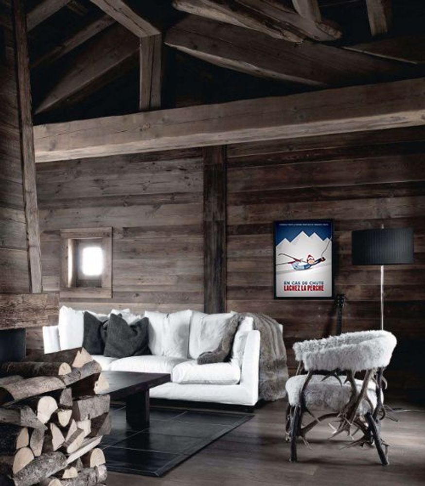 Affiches - Affiche Lachez la perche - COSYNÉVÉ - MOUNTAIN POSTERS