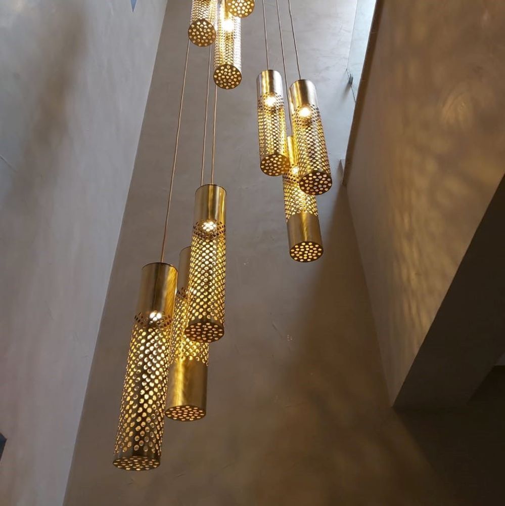Hanging lights - Pendant Résille 1B - ATELIER LANDON