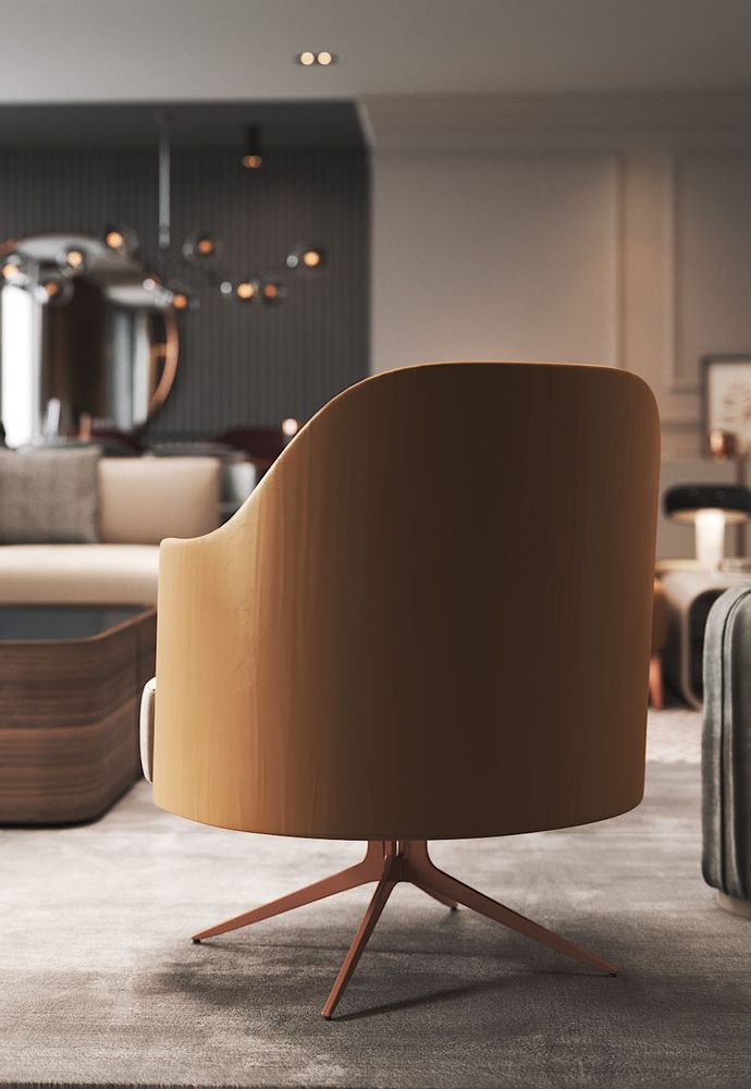 Design objects - FLAMINGO Armchair - PRADDY