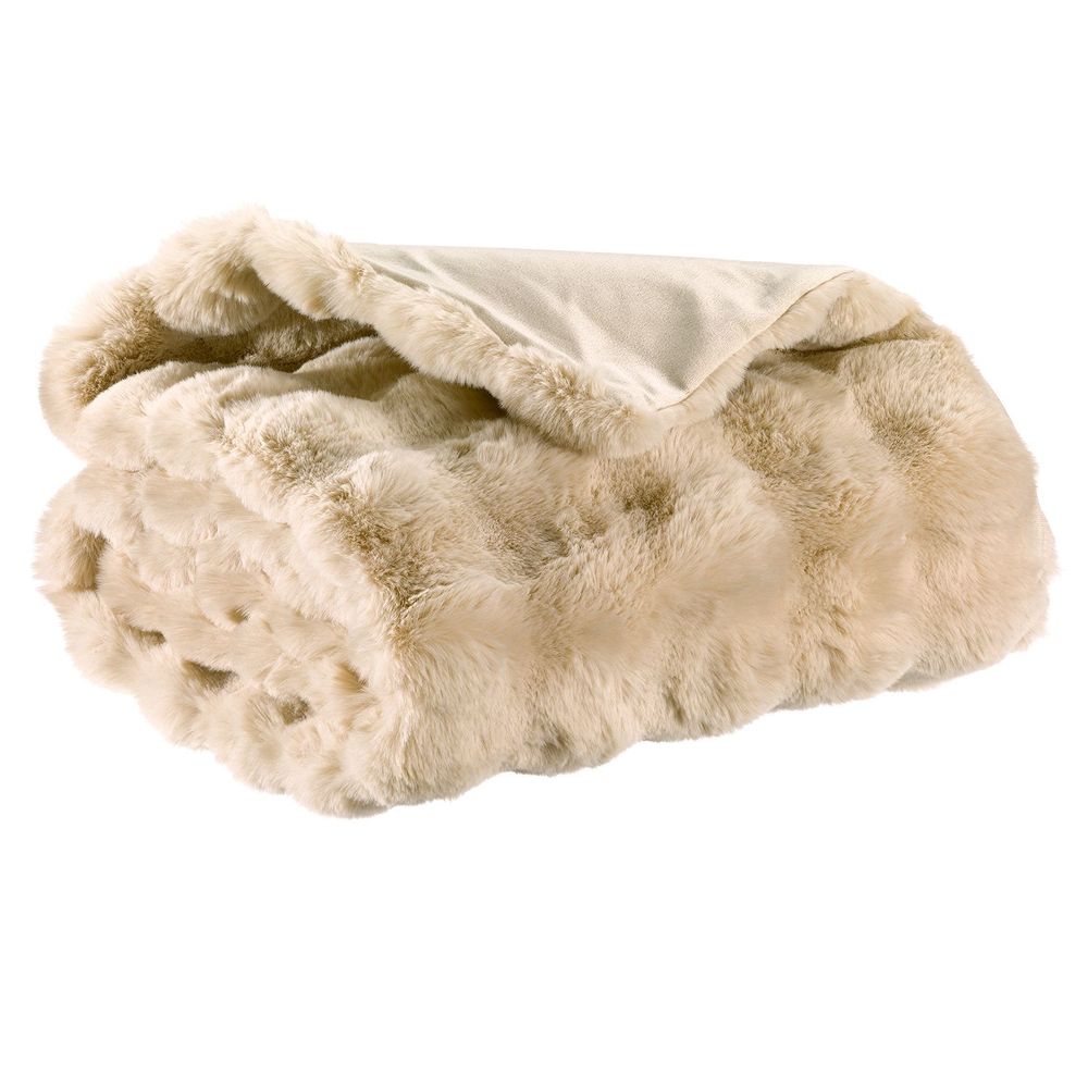 Throw blankets - Berton Maxi Recycled Blanket - MAISON VIVARAISE - SDE VIVARAISE WINKLER