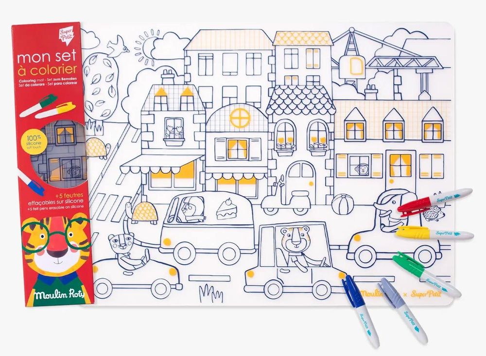 Jouets enfants - Set Les POPIPOP : MOULIN ROTY X SUPERPETIT - SUPERPETIT