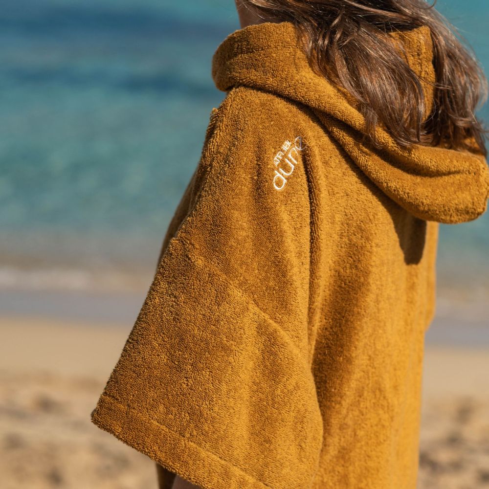 Prêt-à-porter - Poncho de bain Premium BIO - Caramel - ATELIER DUNE