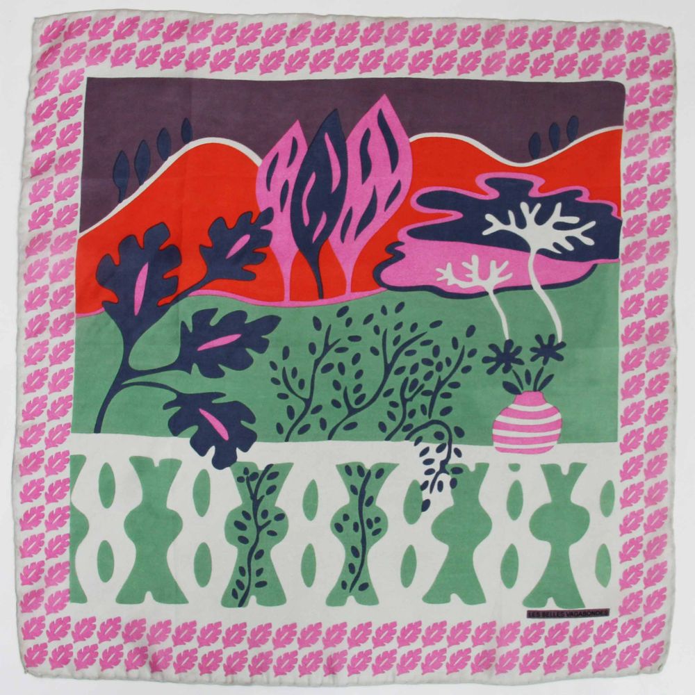 Foulards et écharpes - Foulards en Soie Les Minis Les Belles Vagabondes - LES BELLES VAGABONDES