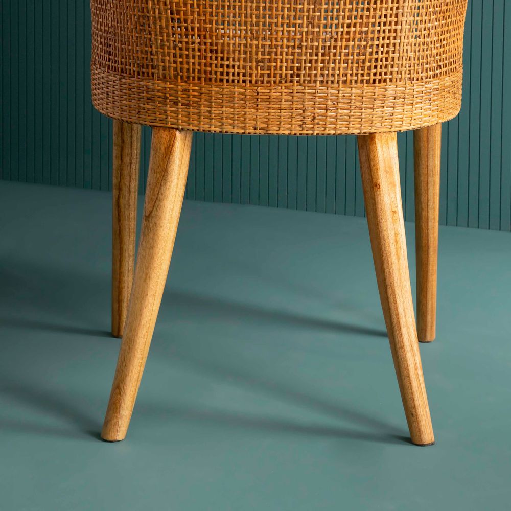Chairs - Julie ratan chair - SIGNATURE MOBILIER ET DÉCORATION
