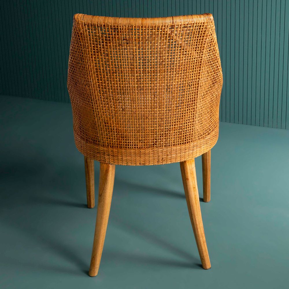 Chairs - Julie ratan chair - SIGNATURE MOBILIER ET DÉCORATION