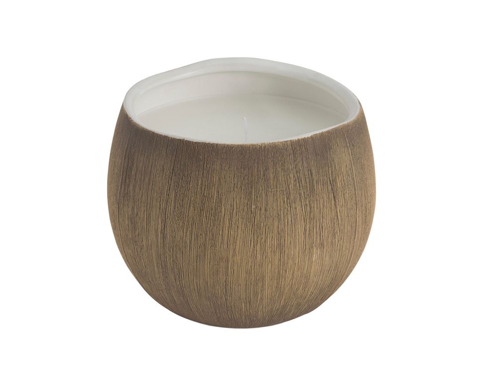 Bougies - Bougie céramique Coco AX24022 Ø17x14 cm - ANDREA HOUSE