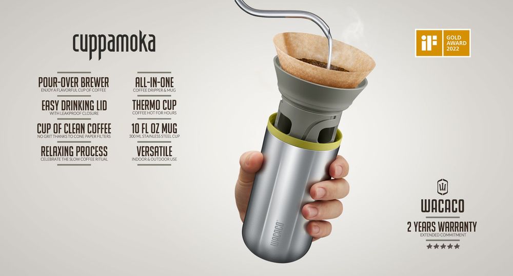 Coffee and tea - WACACO Cuppamoka Portable Coffee Maker - WACACO COMPANY LIMITED
