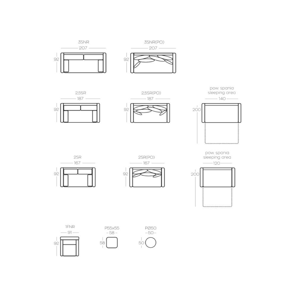 Sofas for hospitalities & contracts - Aspe | Couch, sofa bed - SOFAFROM.COM