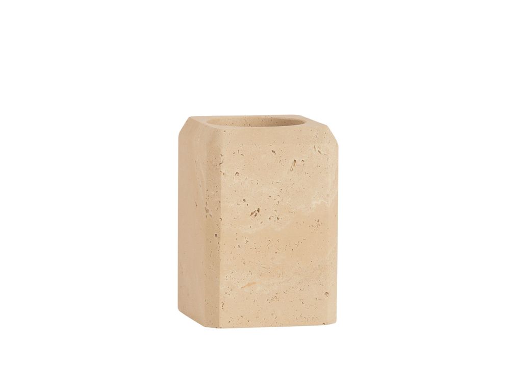 Rangements pour salle de bain - BA24113 Porte-brosse à dents 7,5x7,5x11 cm - ANDREA HOUSE