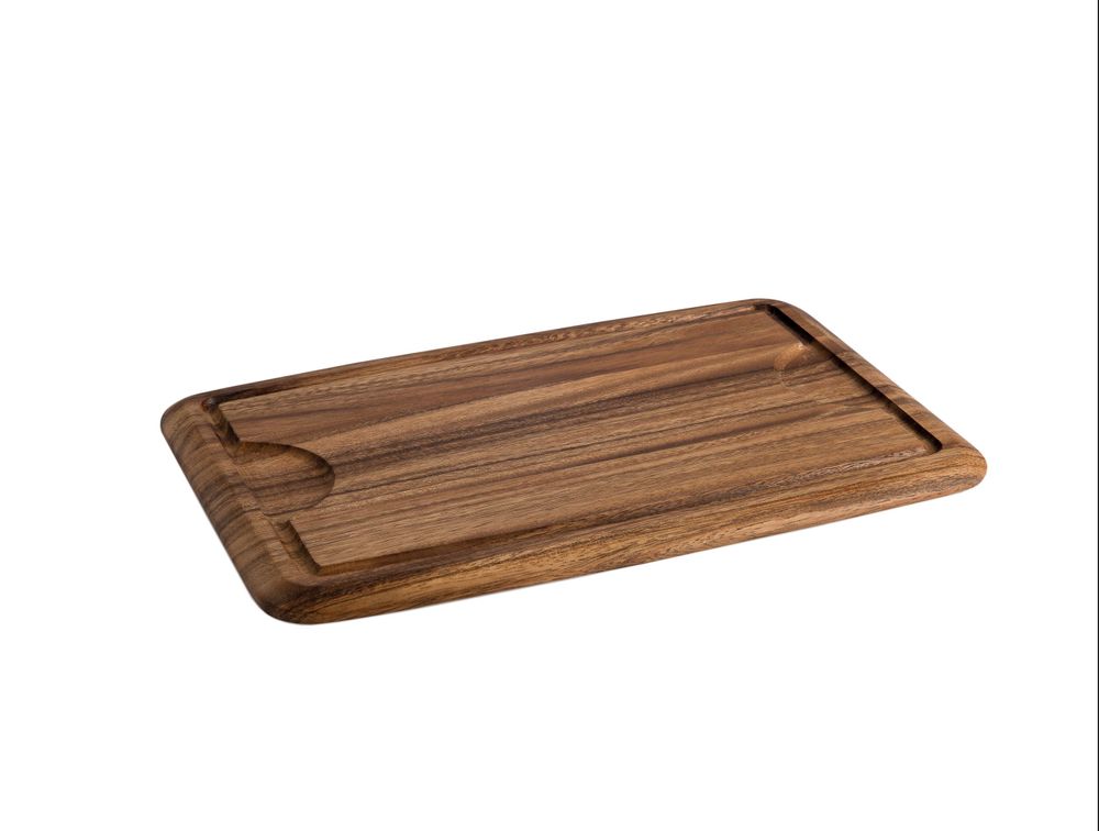 Couverts & ustensiles de cuisine - CC24017 Planche à découper en bois d'acacia 26,5x39x2 cm - ANDREA HOUSE