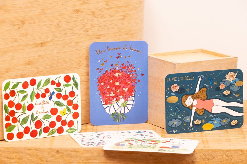 Card shop - ROUNDED CORNER POSTCARDS (GP) - CARTESDART