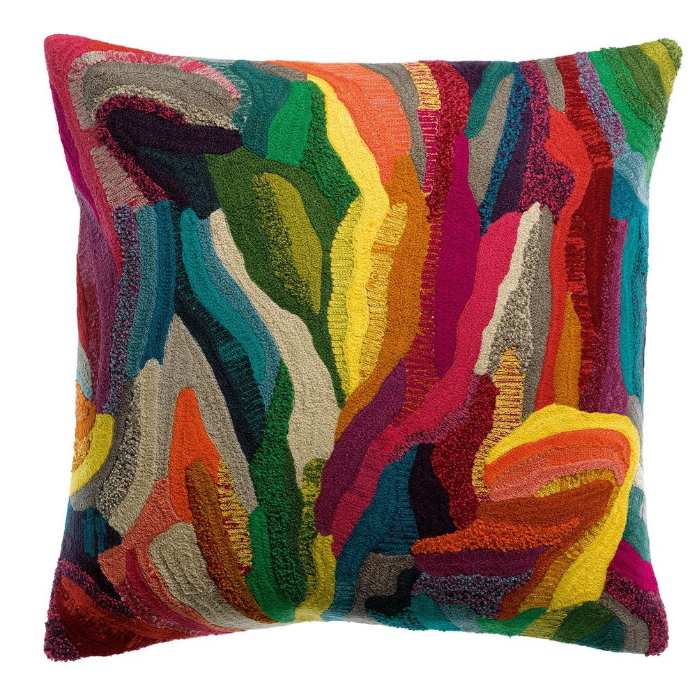 Fabric cushions - Betty embroidered cushion - MAISON VIVARAISE - SDE VIVARAISE WINKLER