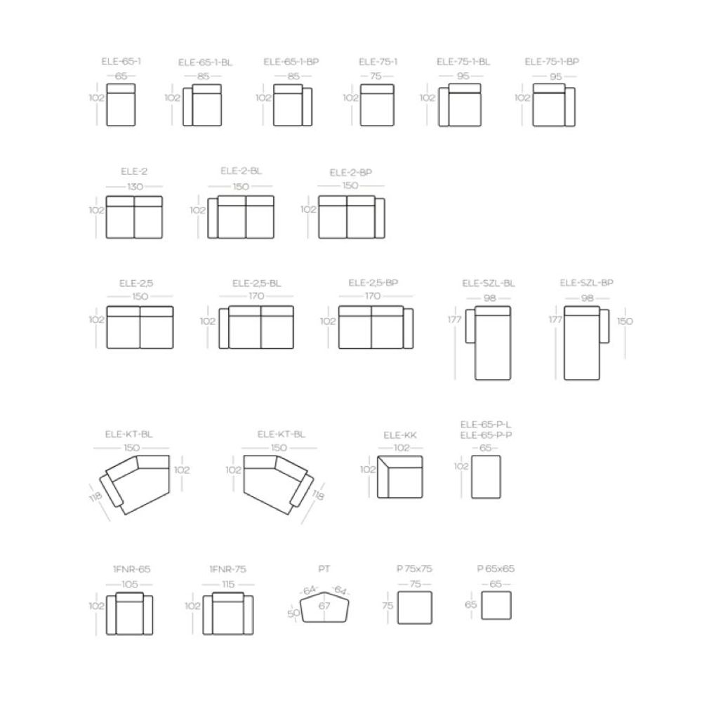 Canapés pour collectivités - Asto | Canapé modulable - SOFAFROM.COM