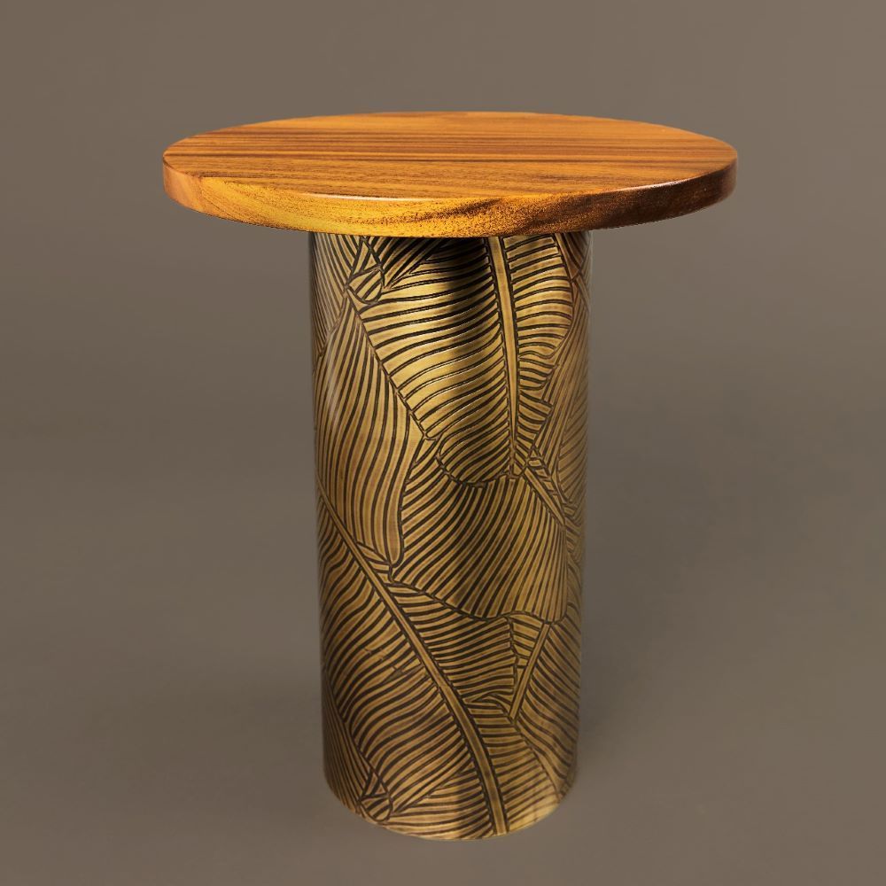 Autres tables - Table d'appoint Empreintes 6 - ATELIER LANDON