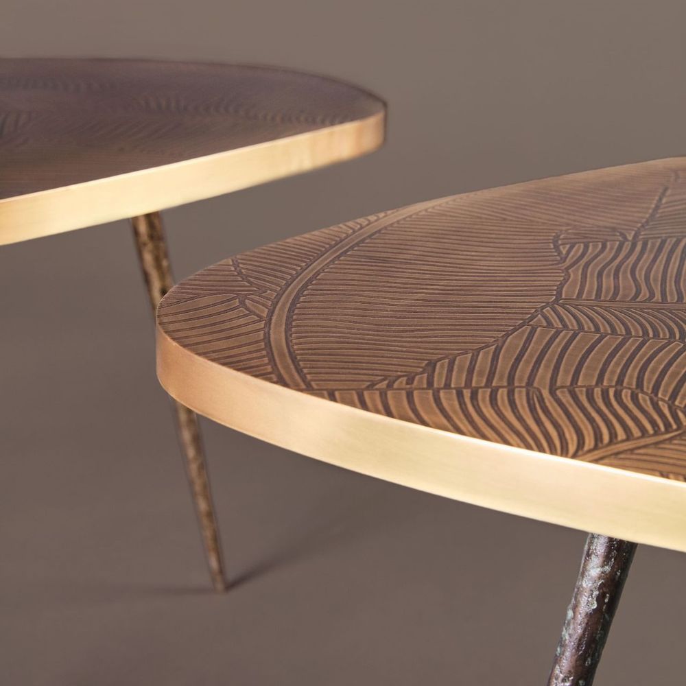 Other tables - Earth Prints 9 side table - ATELIER LANDON