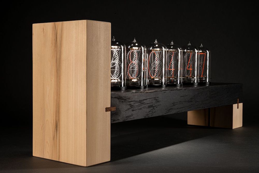 Console table - Nixie Clock: The BNixie No. 01 - NIXIEFAB FRANCE