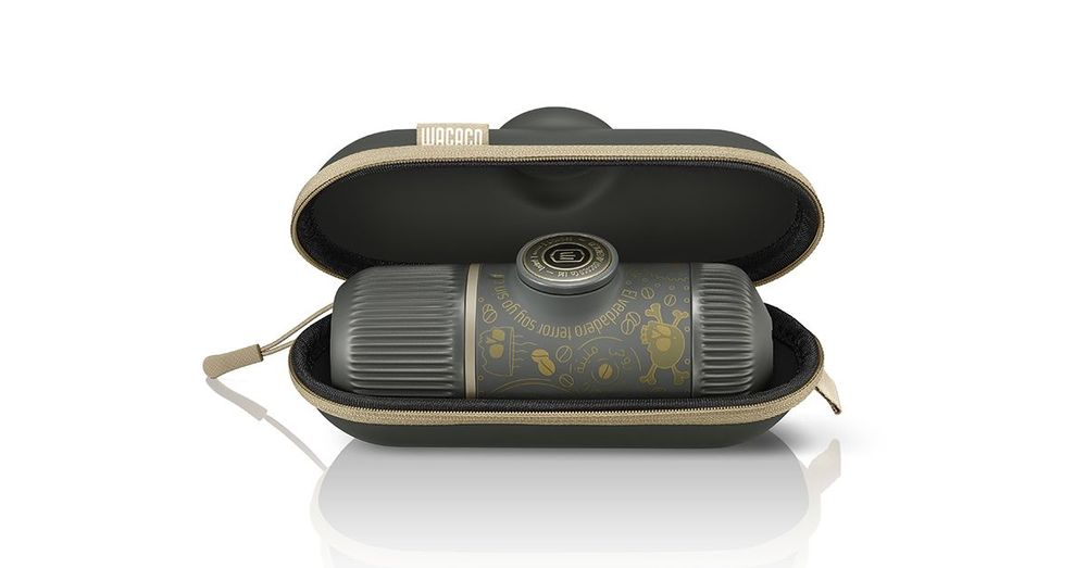 Outdoor kitchens - WACACO Nanopresso Dark Souls Grey - Portable Espresso Machine - WACACO COMPANY LIMITED