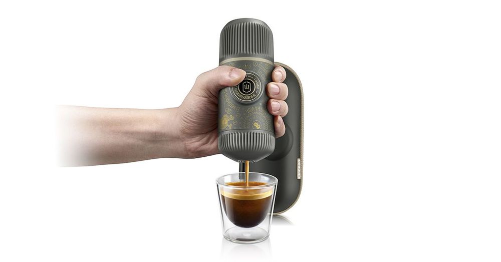 Outdoor kitchens - WACACO Nanopresso Dark Souls Grey - Portable Espresso Machine - WACACO COMPANY LIMITED