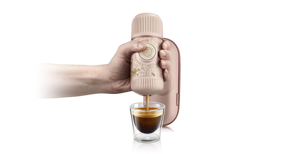Outdoor kitchens - WACACO Nanopresso Dark Souls Grey - Portable Espresso Machine - WACACO COMPANY LIMITED