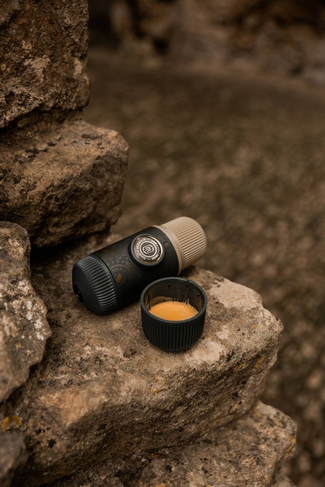 Outdoor kitchens - WACACO Nanopresso Dark Souls Grey - Portable Espresso Machine - WACACO COMPANY LIMITED