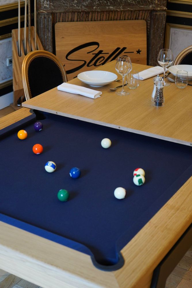 Objets design - BILLARD AMERICAIN STELLA - LE SCIPION - STELLA BABY-FOOT & BILLARDS