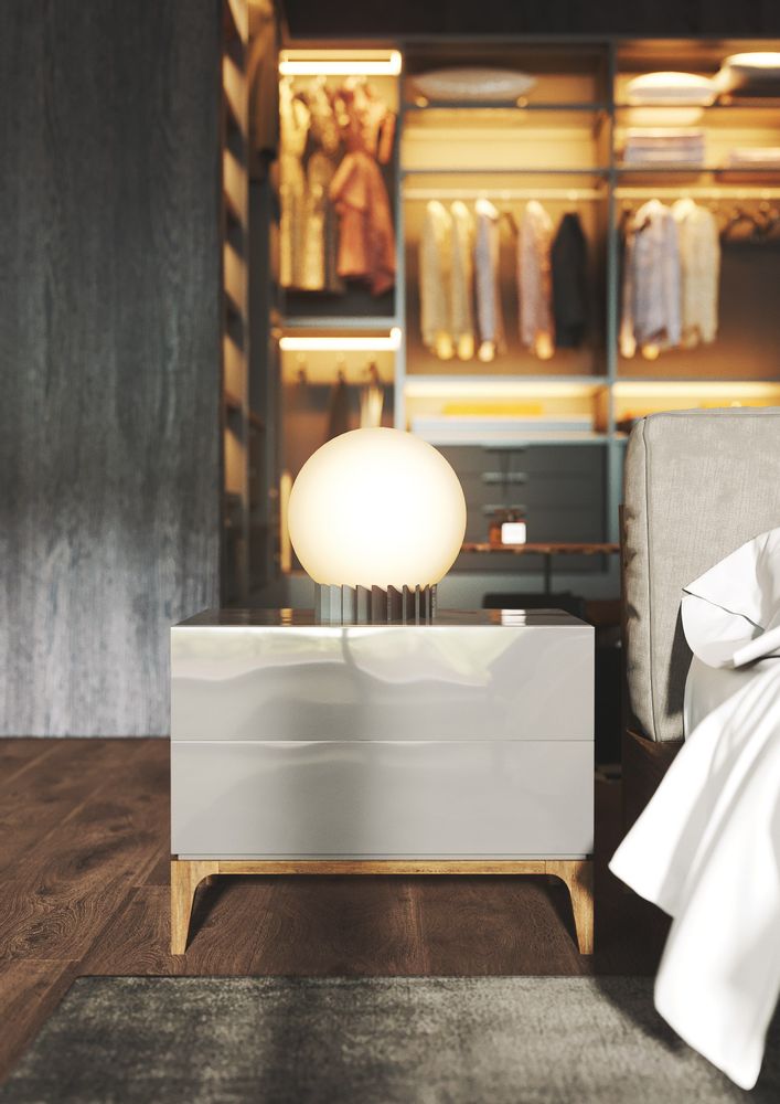 Design objects - MOONLIGHT II bedside table. - PRADDY