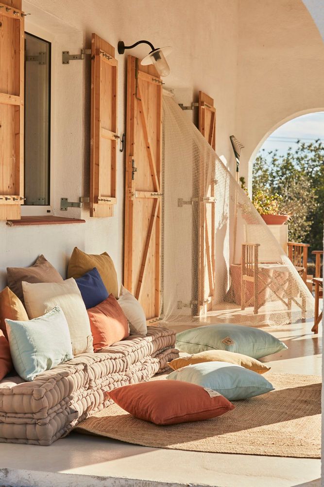 Coussins - COUSSINS DE SOL - CALMA HOUSE