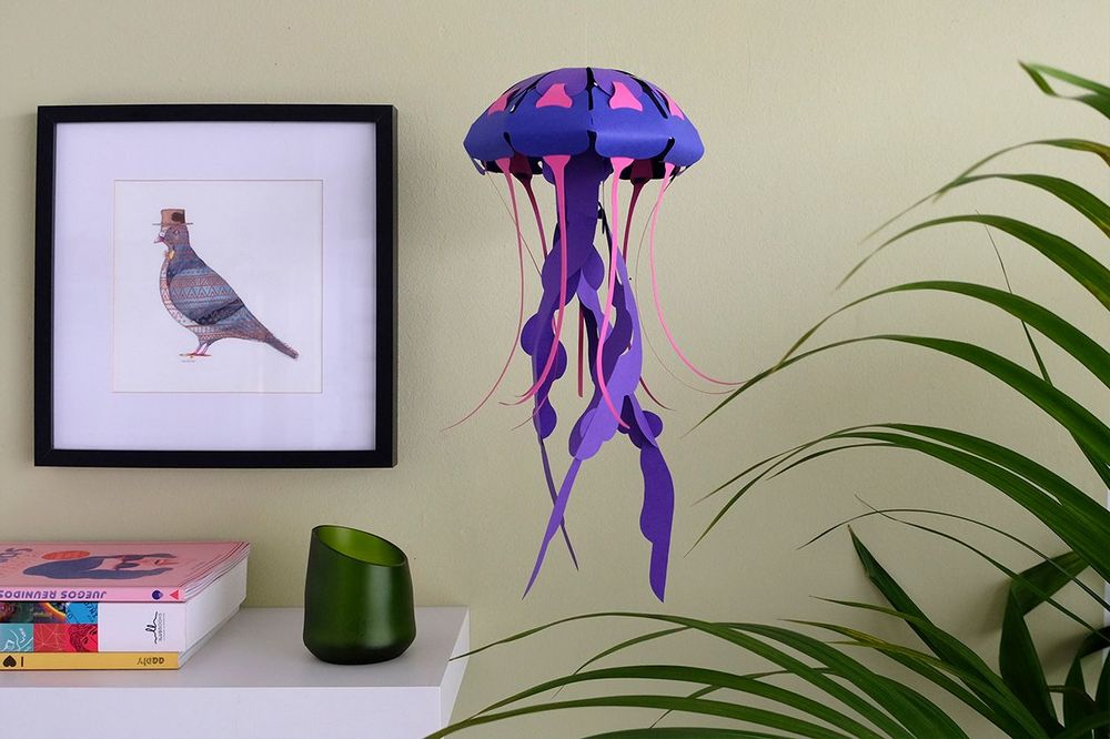 Children's arts and crafts - Chrysaora hysoscella - PLEGO