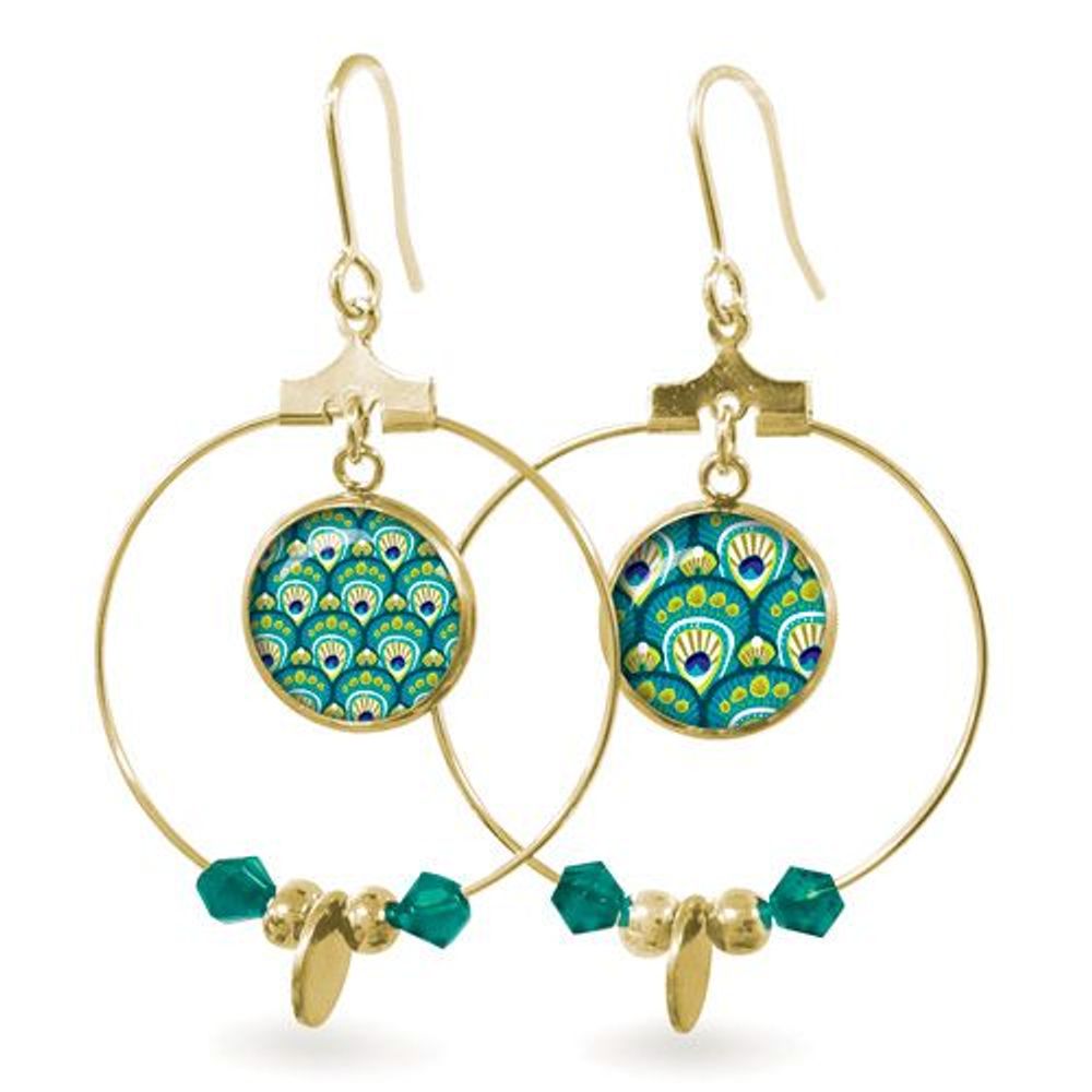 Apparel - Rita Peacock - Gold - LES JOLIES D'EMILIE