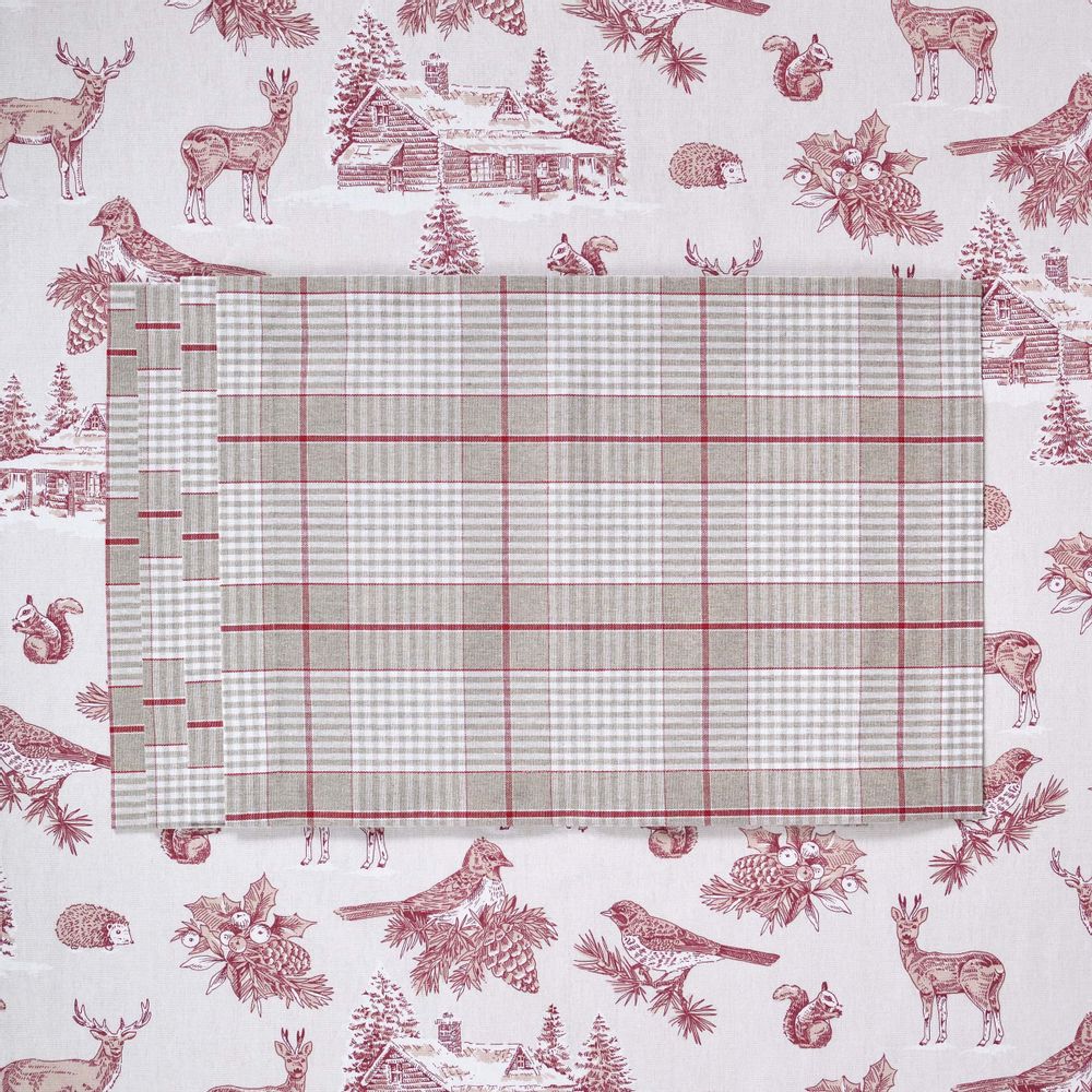 Table linen - Runner Glen Check 50x150 - ROSEBERRY HOME