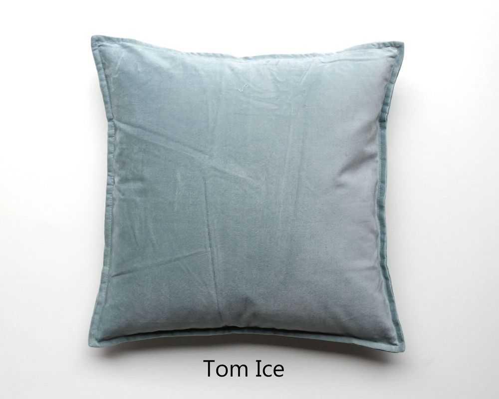 Fabric cushions - Tom velvet Blue series - ML FABRICS