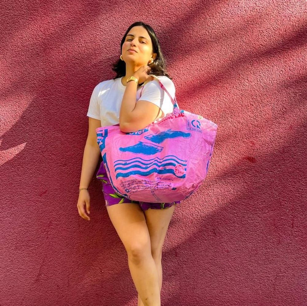 Sacs et cabas - Sac SOULMATE | Sac de shopping ou de natation recyclé - REFISHED FAIR FASHION