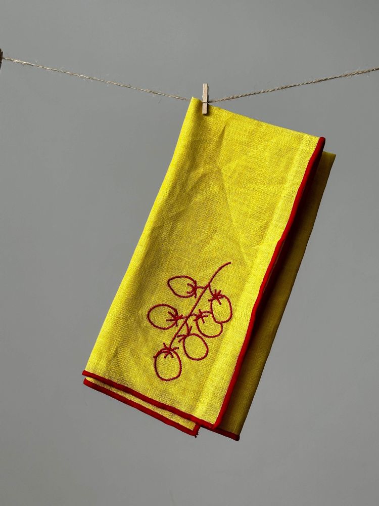 Table linen - MAEGEN Tableware - Embroidered Napkins - MÆGEN