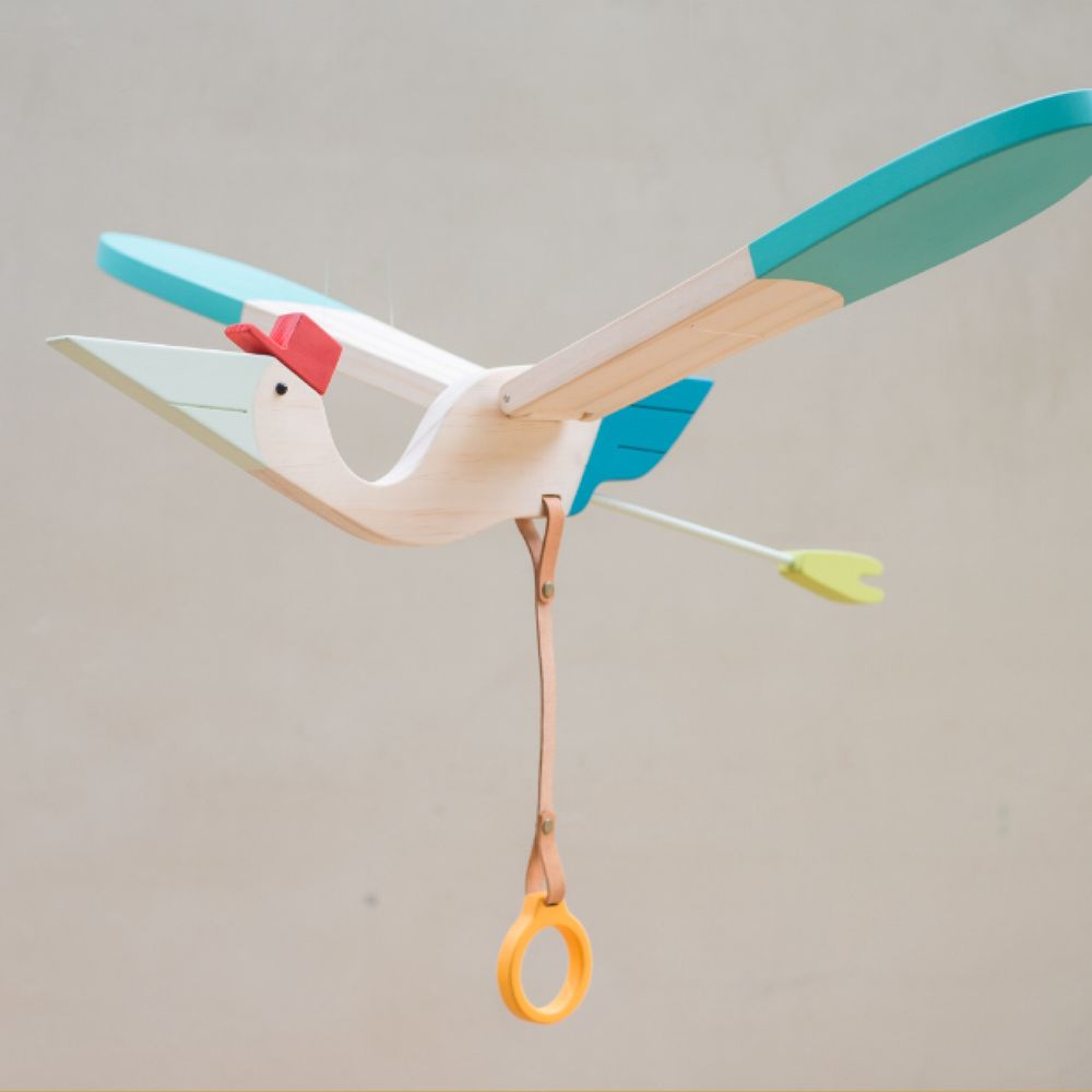 Toys - Mobile Bird Series - Pelican - EGUCHITOYS