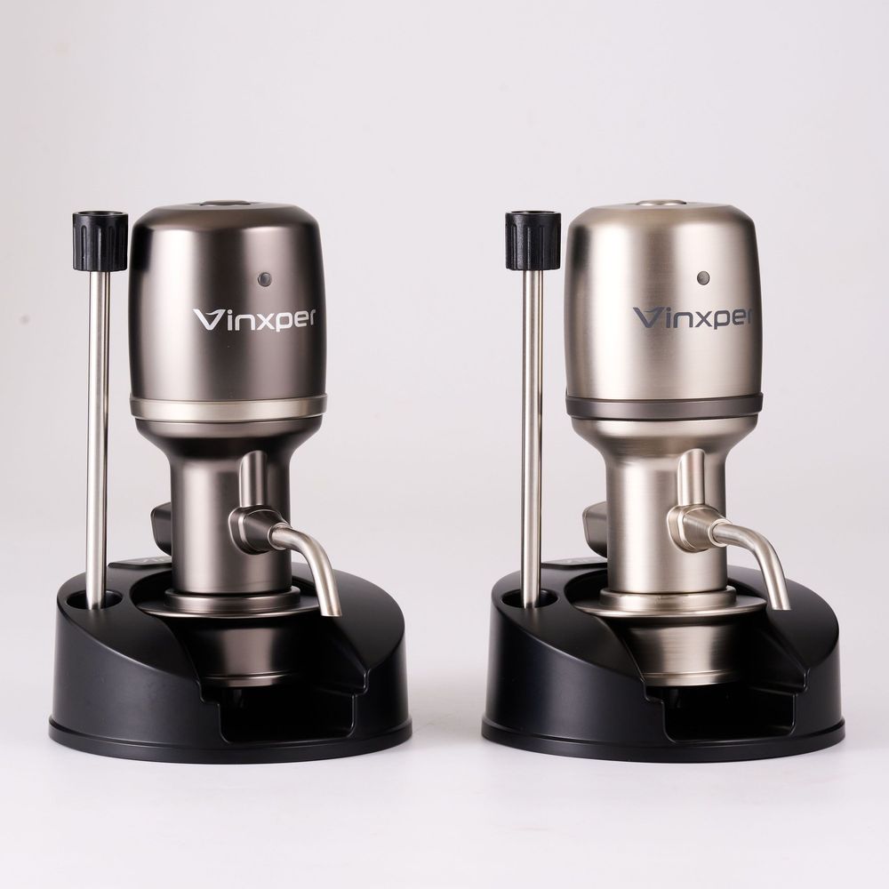 Accessoires pour le vin - Vinxper Expert - Aérateur de vin électrique réglable 4e génération - VINXPER LIFE CO., LTD.