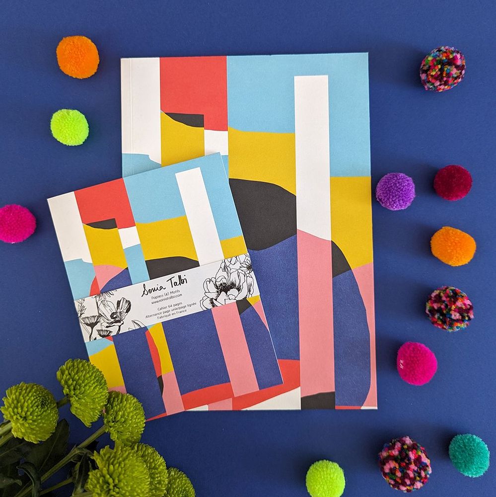 Papeterie - CARNETS - SONIA TALBI PAPIERS (É) MOTIFS