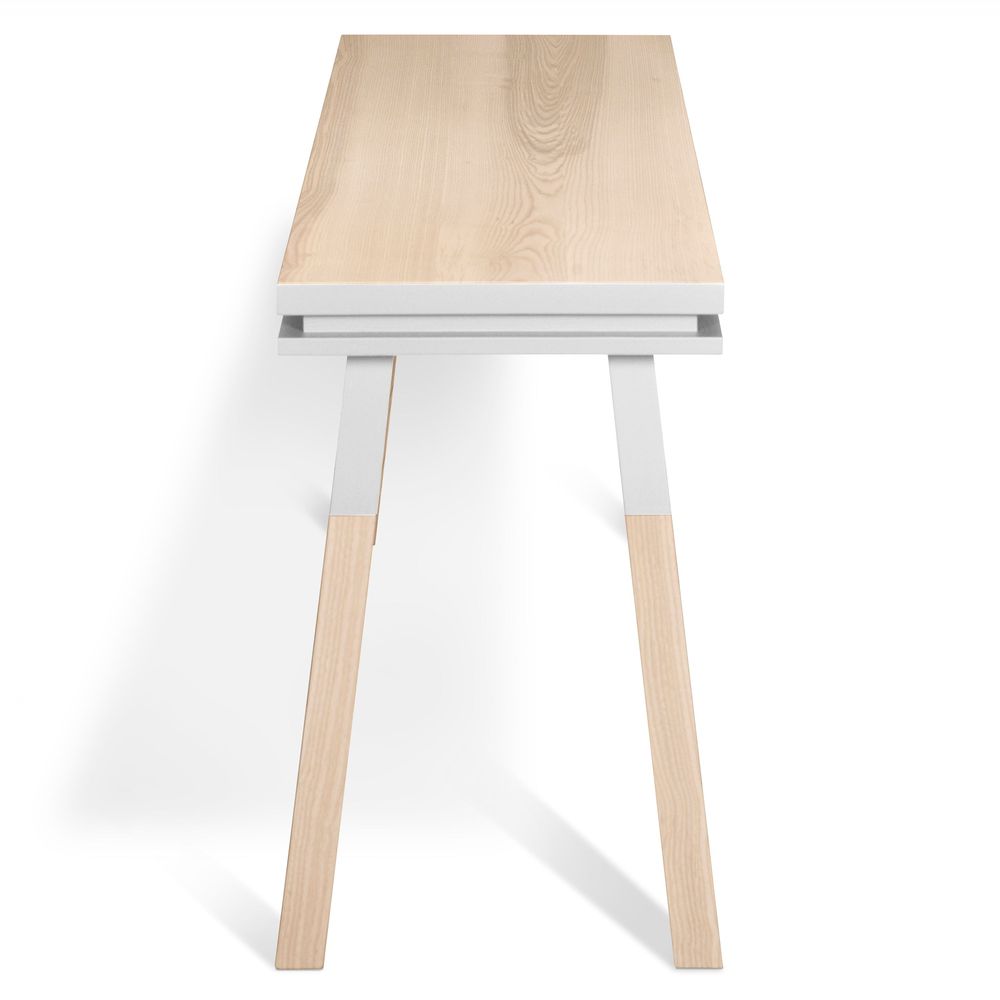 Bureaux - Bureau rectangulaire 140 cm en bois massif - MON PETIT MEUBLE FRANÇAIS