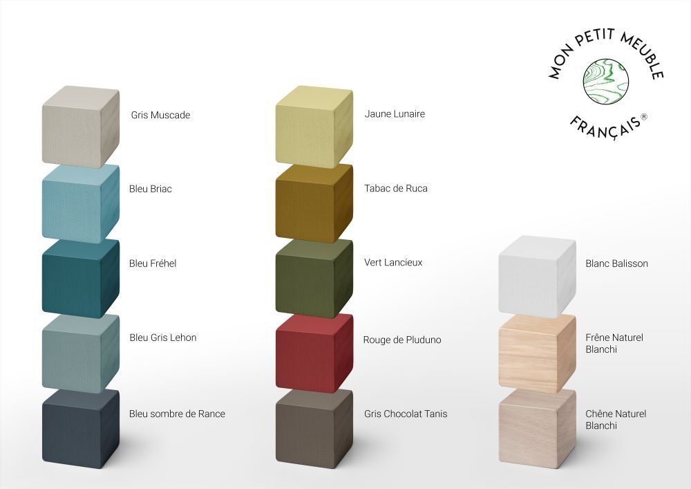 Bureaux - Bureau rectangulaire 140 cm en bois massif - MON PETIT MEUBLE FRANÇAIS