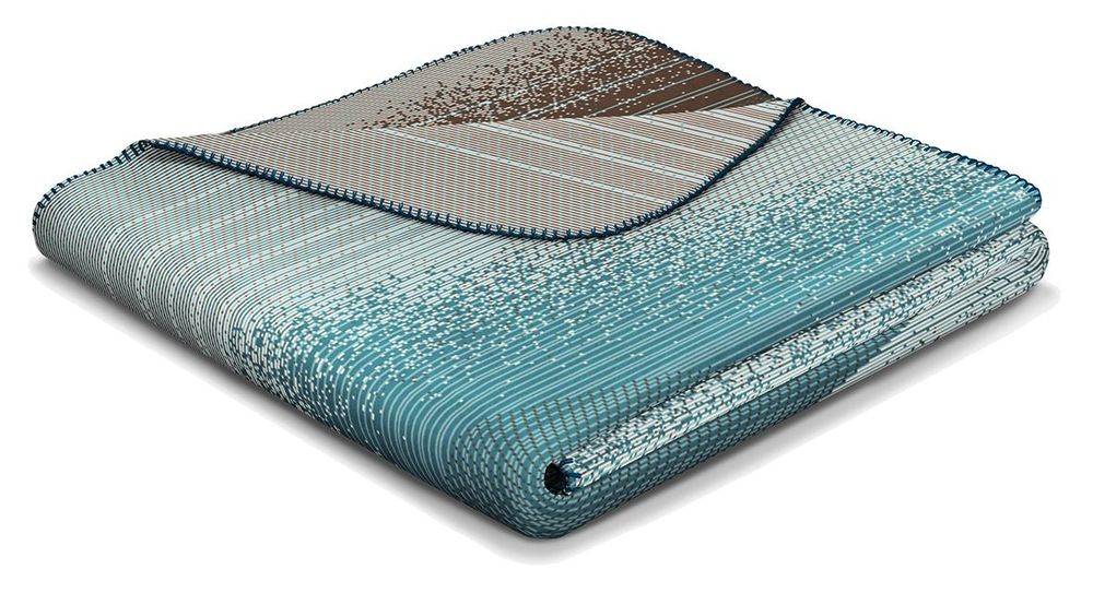 Throw blankets - Ocean Wave - BIEDERLACK