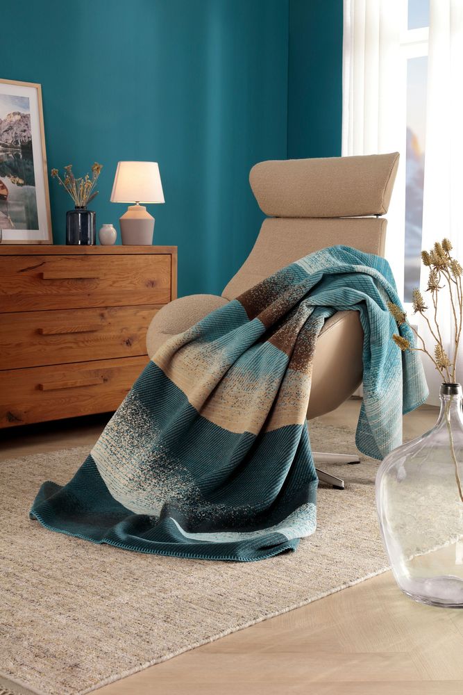 Throw blankets - Ocean Wave - BIEDERLACK