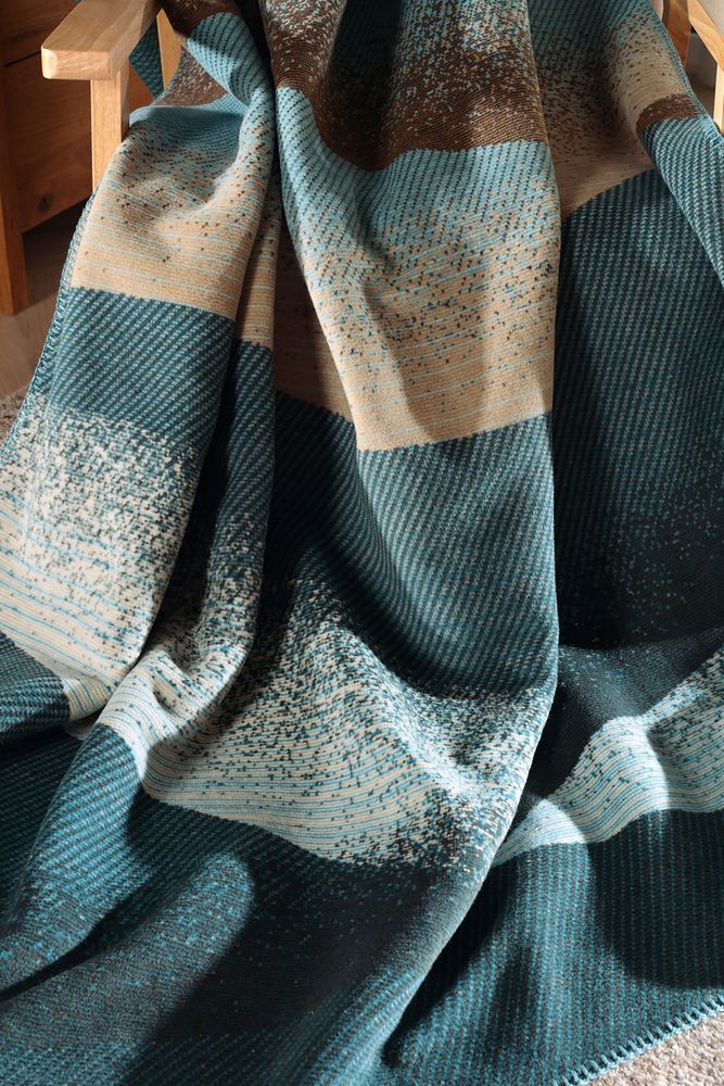 Throw blankets - Ocean Wave - BIEDERLACK