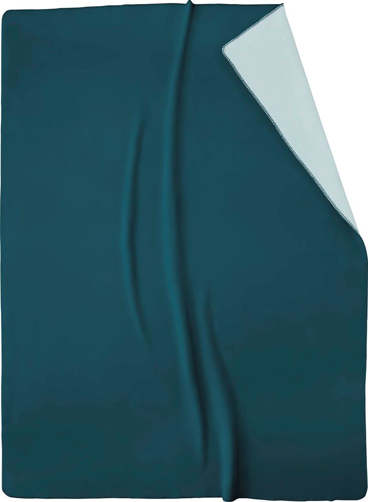 Plaids - Bleu-Alpina - Couverture - BIEDERLACK