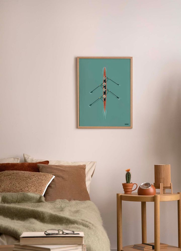 Poster - Rowing | sport poster - ZEHPUR
