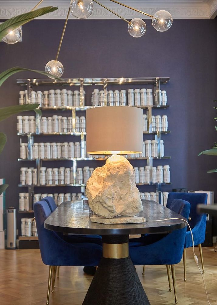 Table lamps - Lamp\" Meteorite\”. - LOVABLE ART