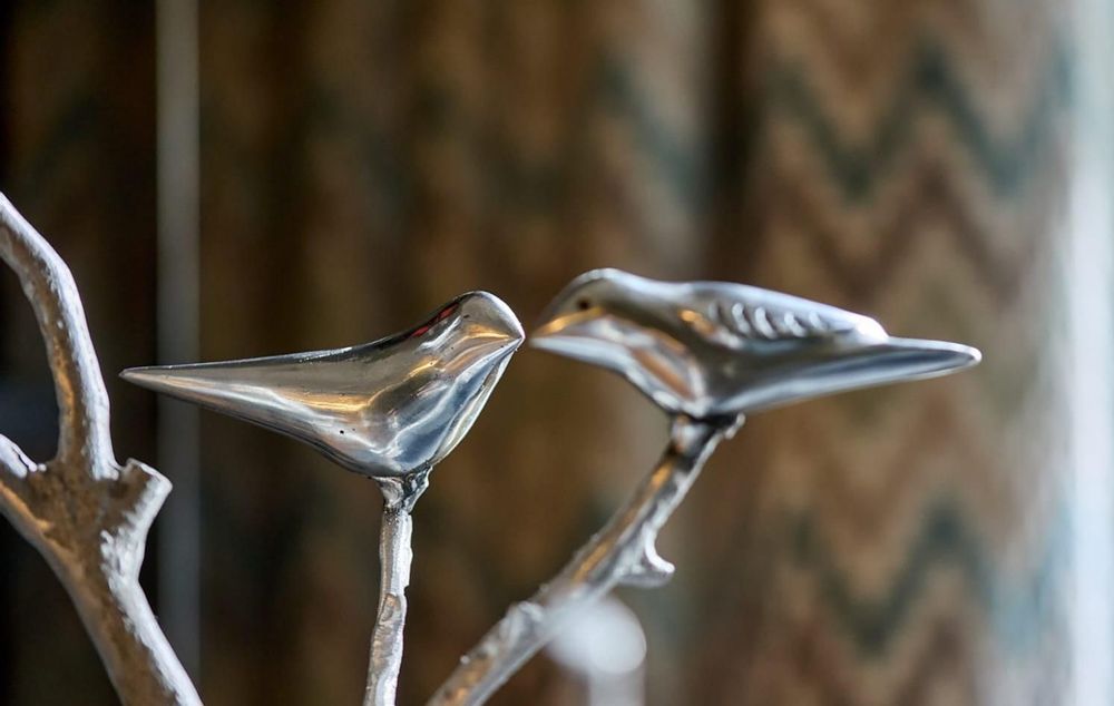 Design objects - Sculpture\" I love birds\ " - LOVABLE ART