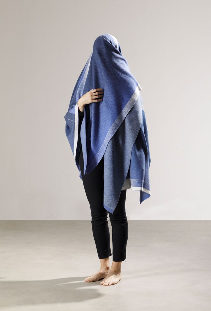 Throw blankets - MADORI AO - LANIFICIO  LEO - SINCE 1873