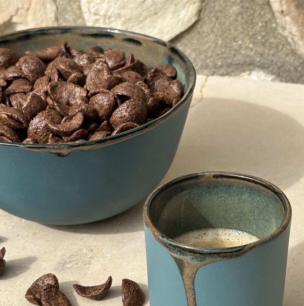 Bols - BOL À RIZ EN PORCELAINE COLORÉE DANS LA MASSE - NEA - DI VINCENZO POUJOULA
