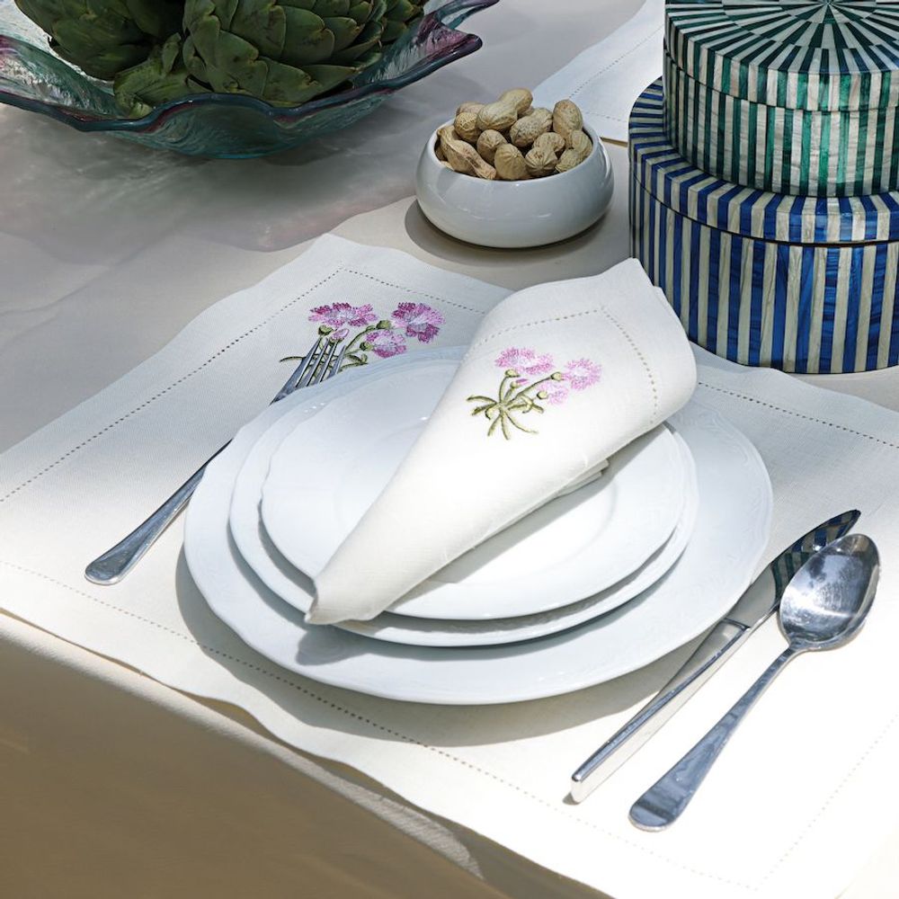 Placemats - Pink Flower Placemat set of 2 - HYA CONCEPT STORE