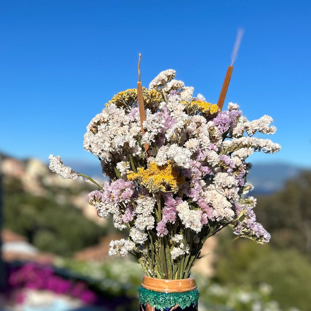 Floral decoration - Kirsis dried flowers bouquet - TERRA FIORA